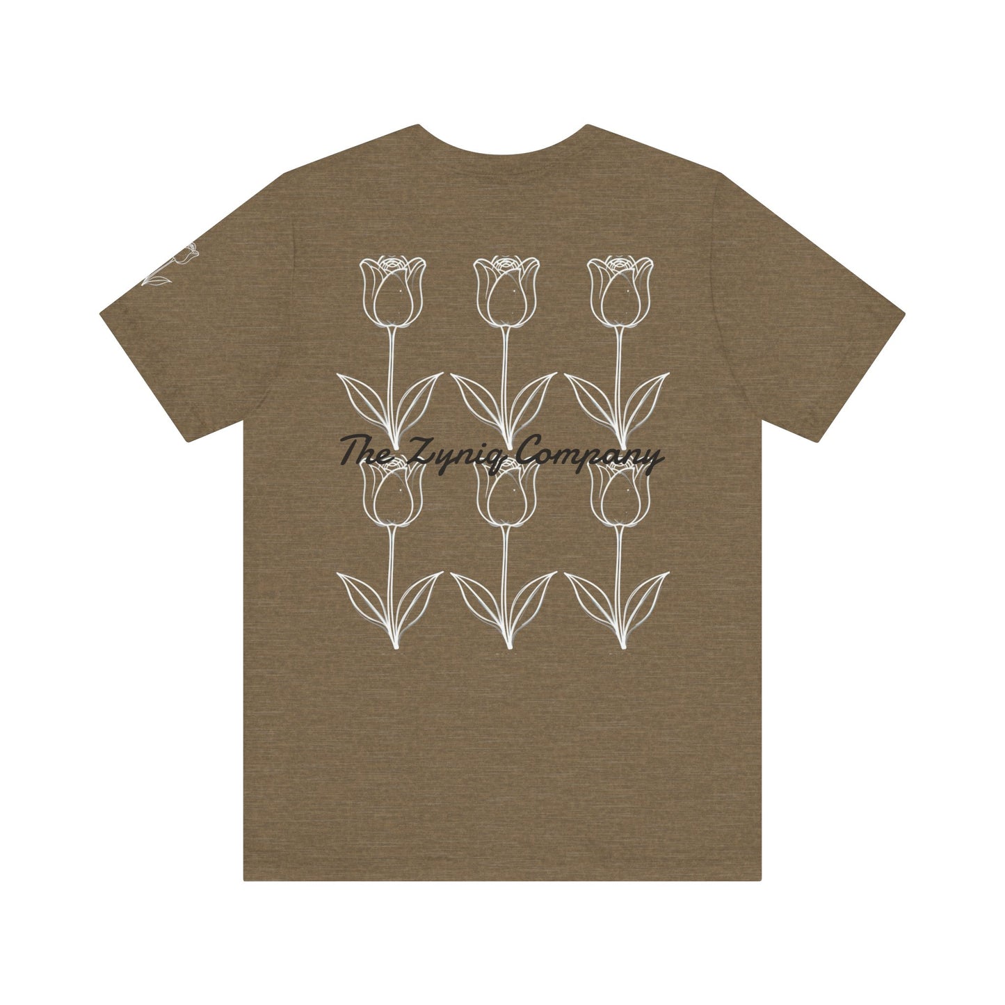 “Floral Echo” Signature Tee – Limited Edition by The Zyniq Co.