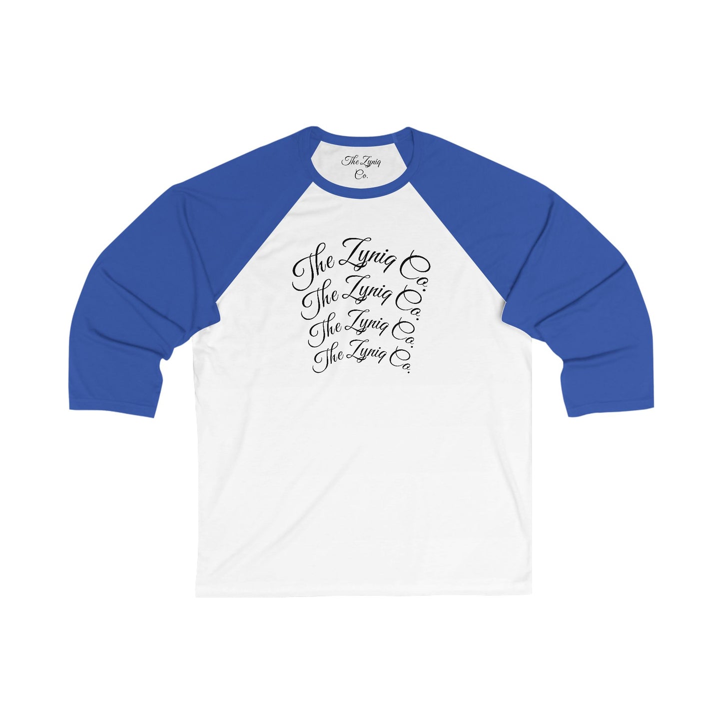 "Elevate Your Style: The Zyniq Co. Signature Raglan Tee"