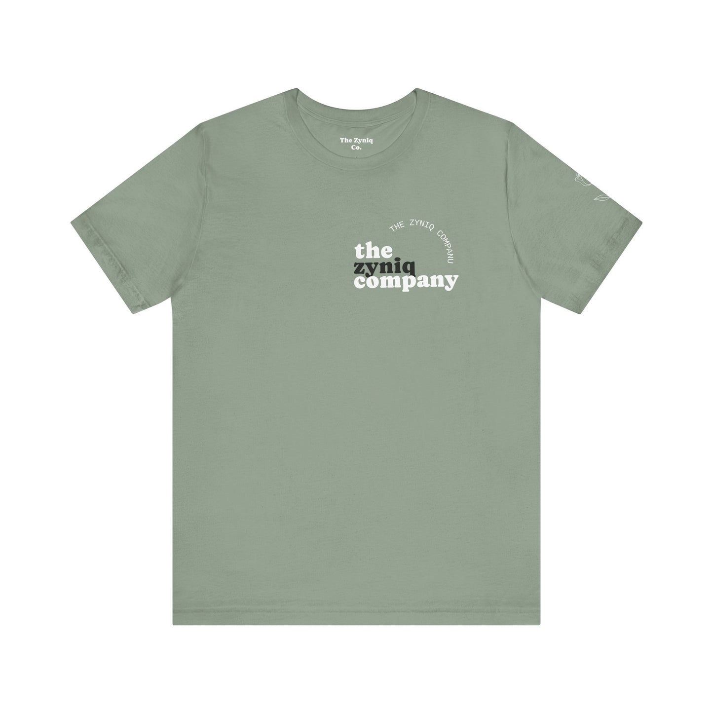 “Floral Echo” Signature Tee – Limited Edition by The Zyniq Co.