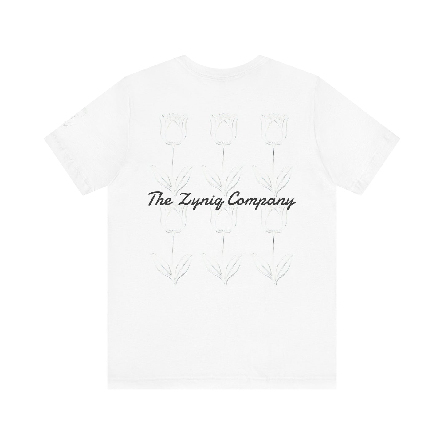 “Floral Echo” Signature Tee – Limited Edition by The Zyniq Co.