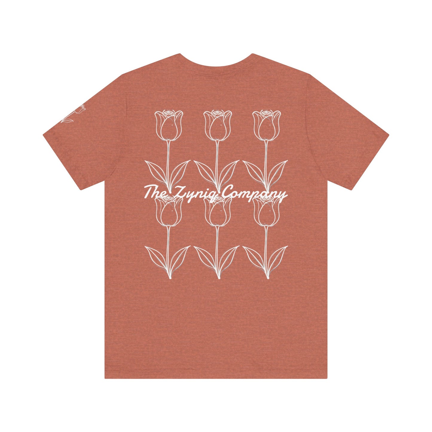 “Floral Echo” Signature Tee – Limited Edition by The Zyniq Co.