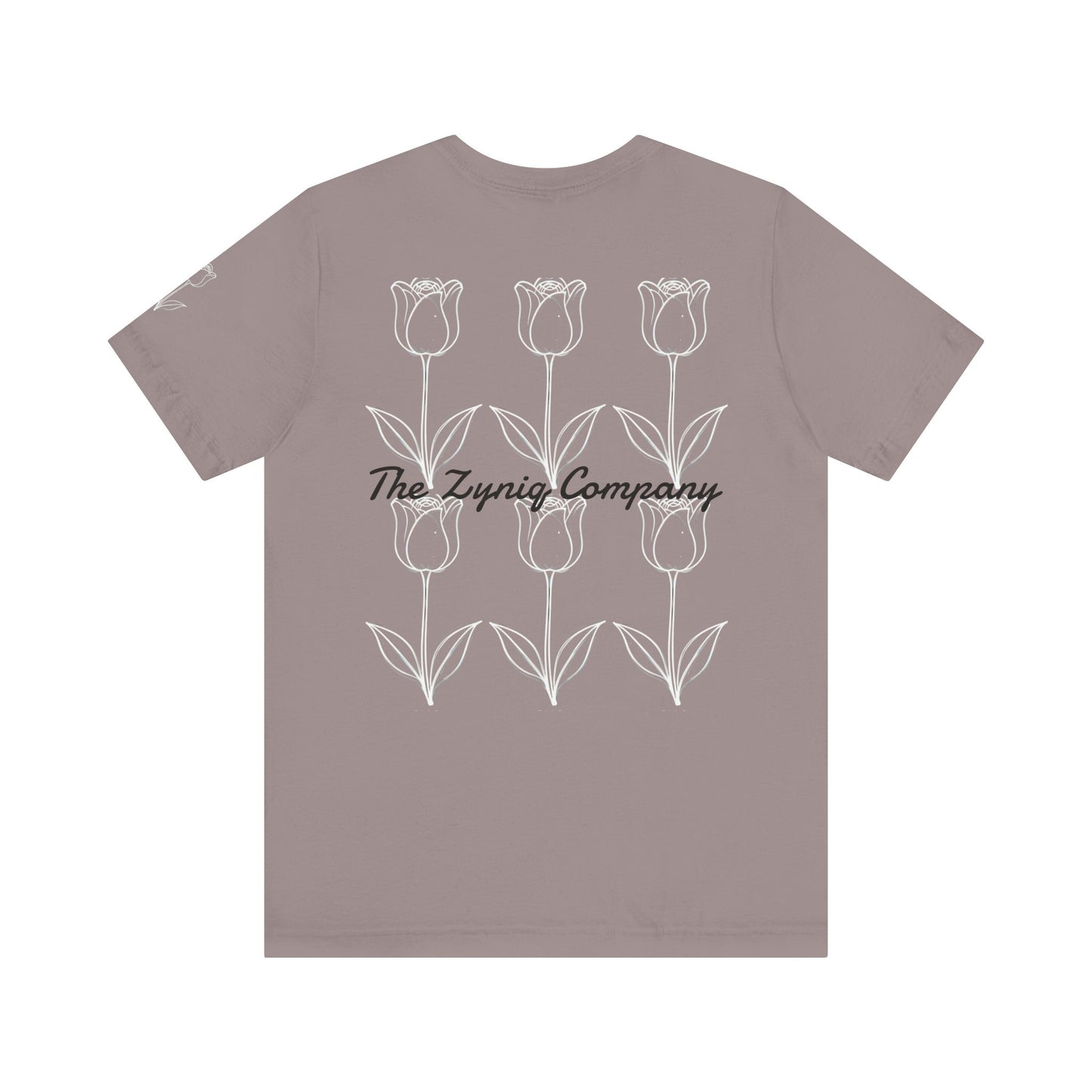 “Floral Echo” Signature Tee – Limited Edition by The Zyniq Co.