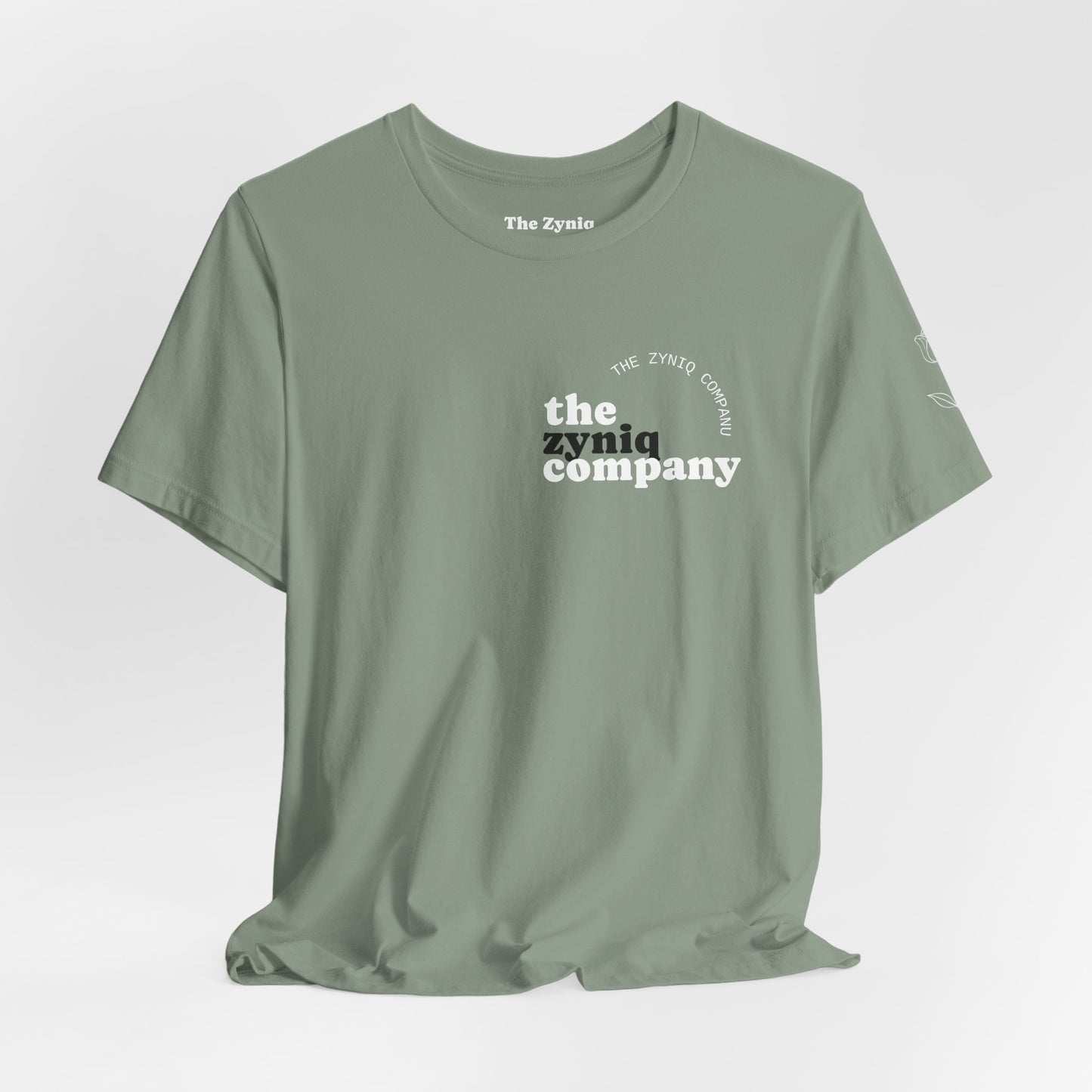 “Floral Echo” Signature Tee – Limited Edition by The Zyniq Co.