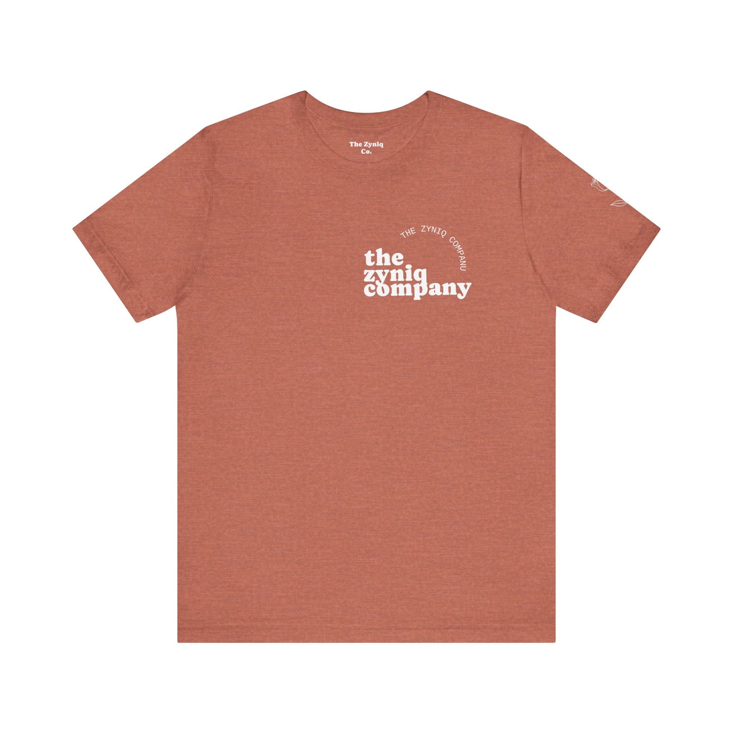 “Floral Echo” Signature Tee – Limited Edition by The Zyniq Co.