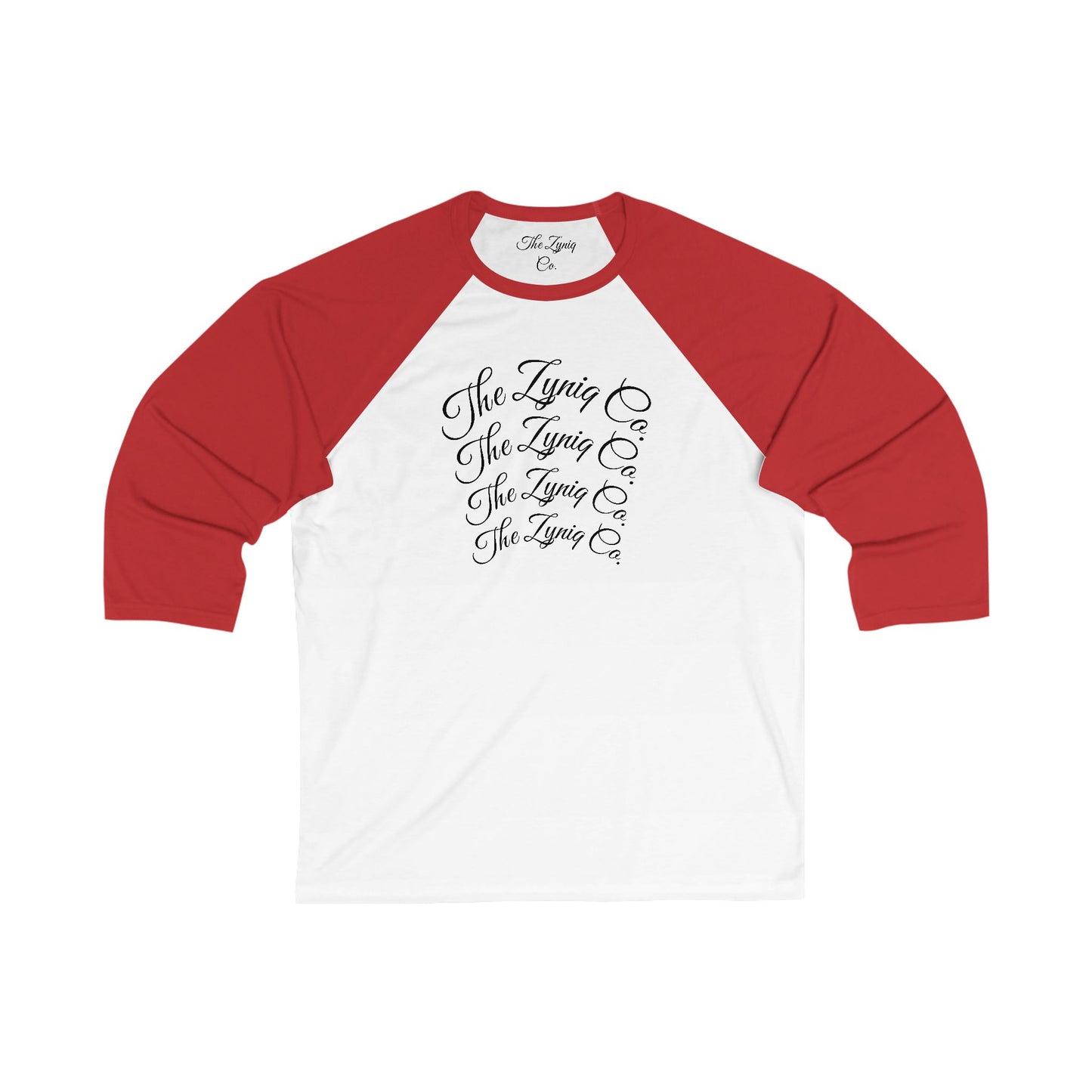 "Elevate Your Style: The Zyniq Co. Signature Raglan Tee"