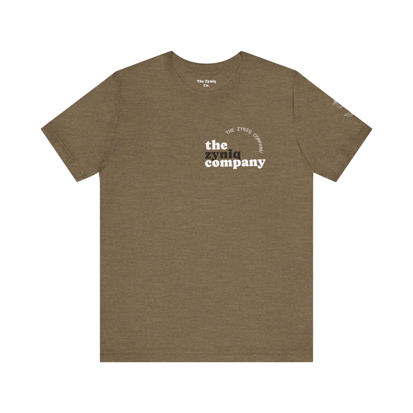 “Floral Echo” Signature Tee – Limited Edition by The Zyniq Co.