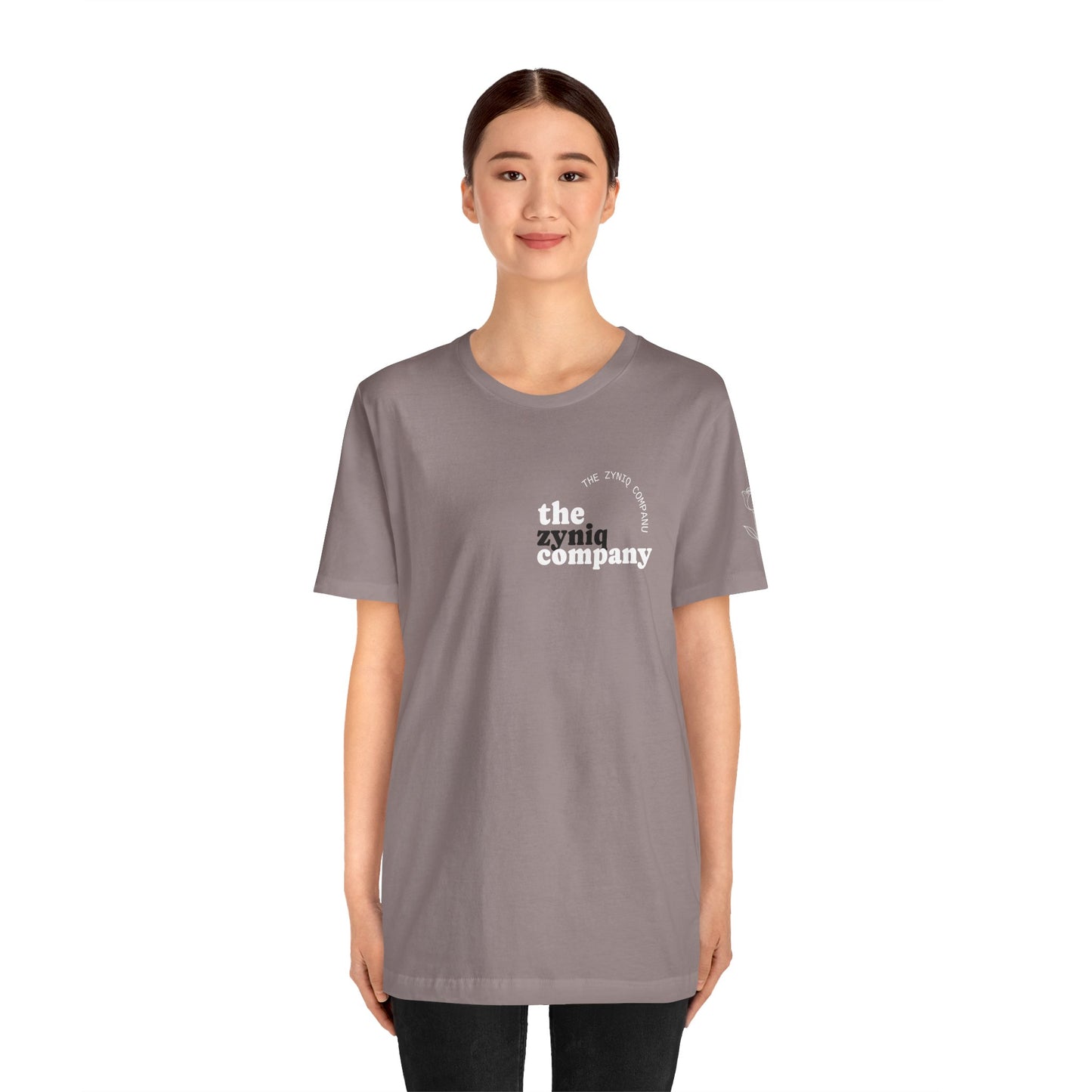 “Floral Echo” Signature Tee – Limited Edition by The Zyniq Co.