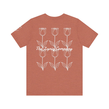 “Floral Echo” Signature Tee – Limited Edition by The Zyniq Co.